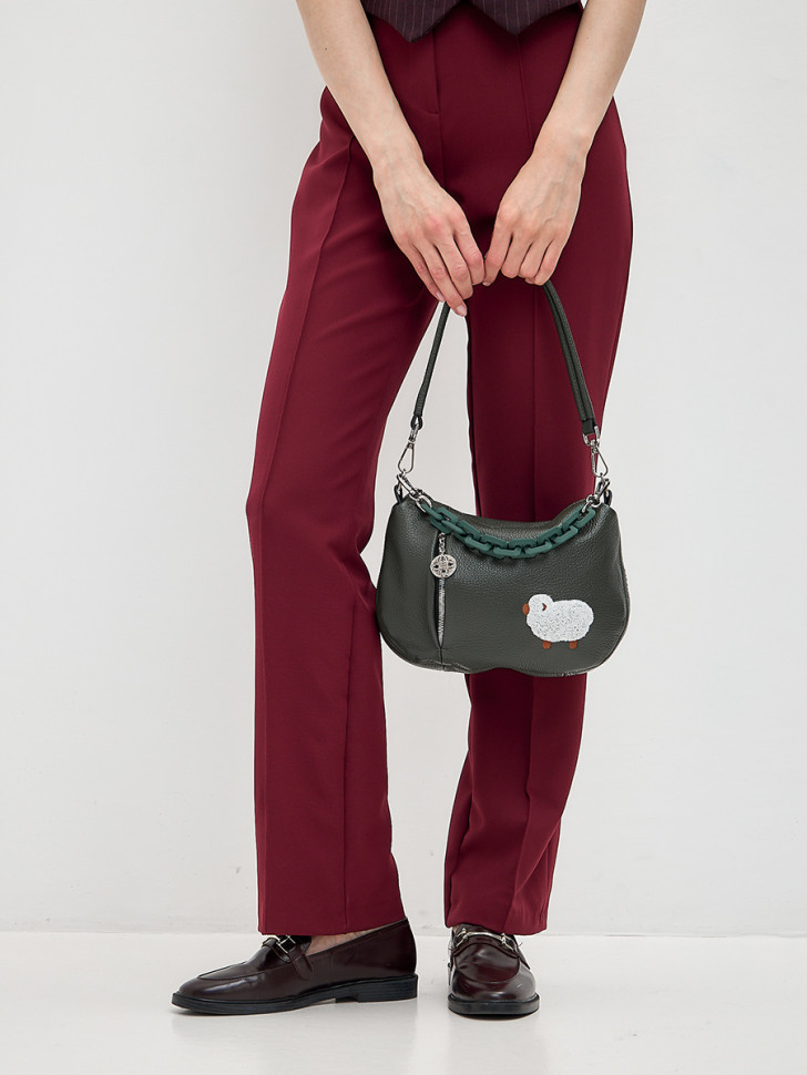 Сумка Curanni 2479 агнелло верде Сумка Curanni 2479 агнелло верде