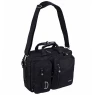 Сумка-рюкзак трансформер из текстиля Numanni 356 чёрная