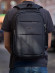 Рюкзак с ортопедической спинкой 2268 чёрный, с нагрудным ремнём 