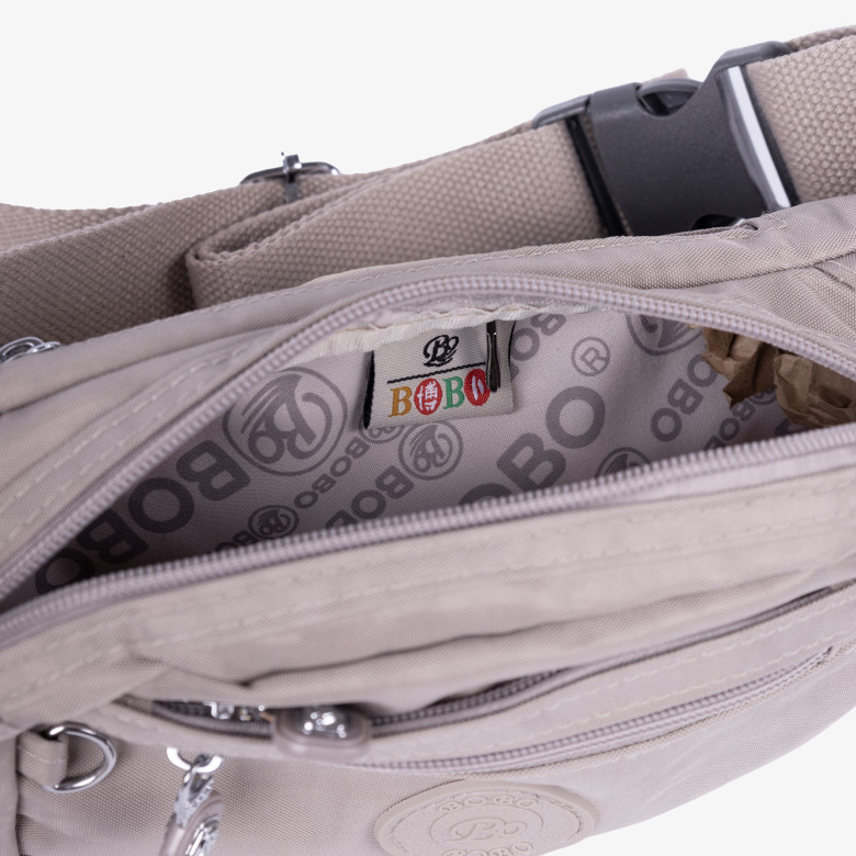 Сумка на пояс Bobo 8850 бежевая