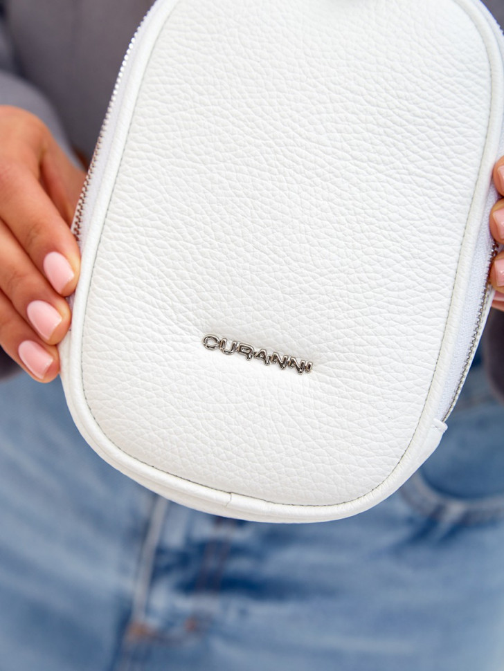 Сумка Curanni 2570 вителло белый