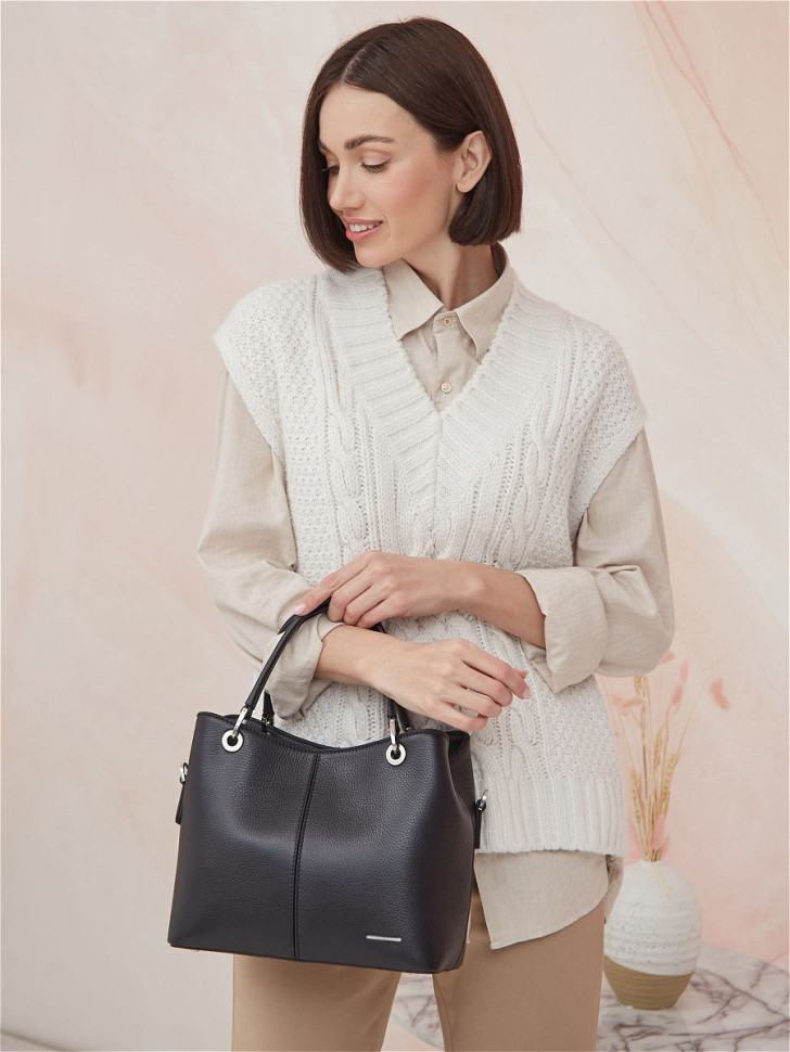 Сумка FIATO 2801 вителло черный