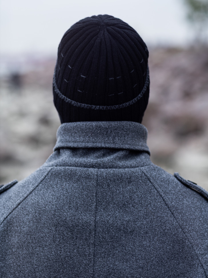 Ушанка мужская 13342/5 MARHATTER чёрная (57-59)