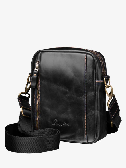 Сумка мужская Baggins 0109 черная пулап