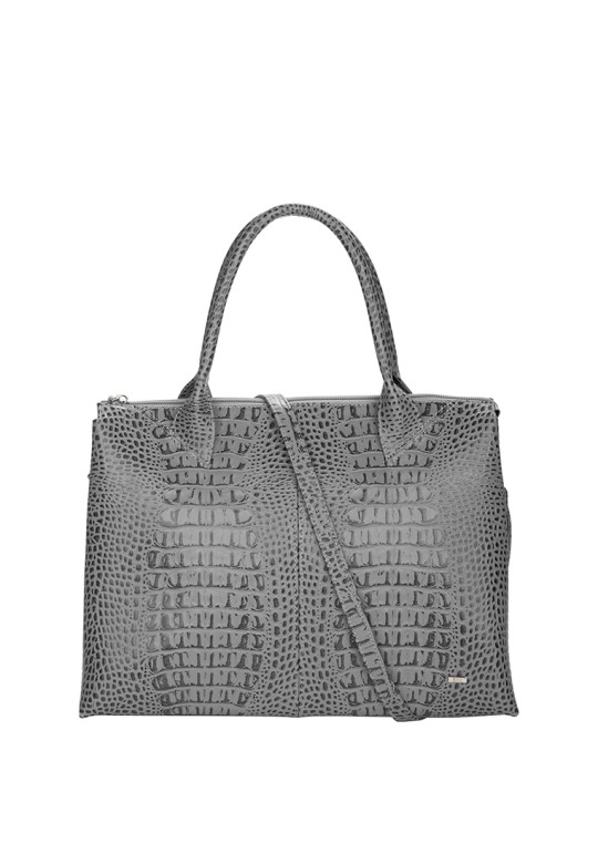 Сумка женская САБРИНА GREY 78696 серая кайман