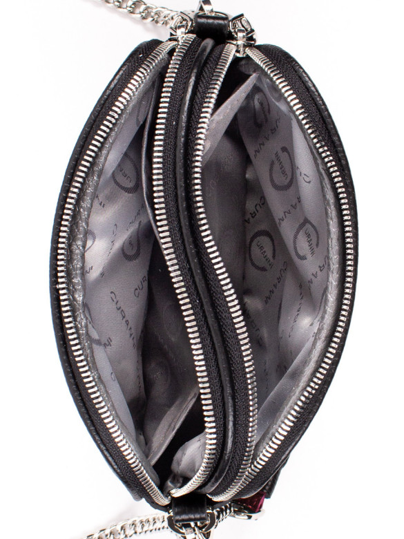 Сумка Curanni 2407 Гуфо чёрная Сумка Curanni 2407 Гуфо чёрная