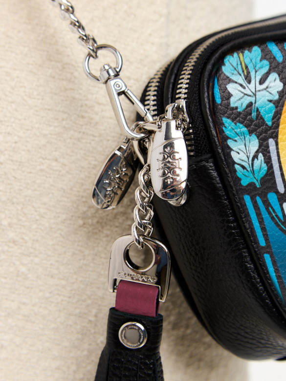 Сумка Curanni 2407 Гуфо чёрная Сумка Curanni 2407 Гуфо чёрная