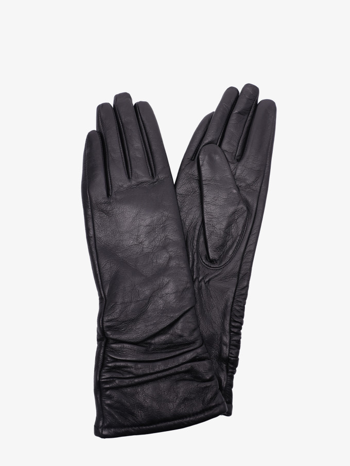 Перчатки женские 1034 чёрные 30см (3.1)