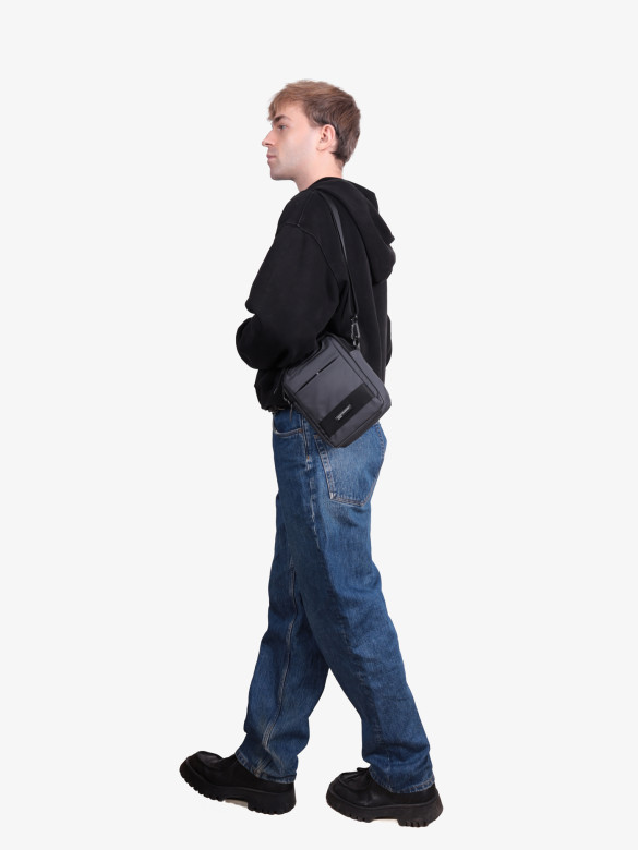 Сумка мужская Baggins 0919 серая