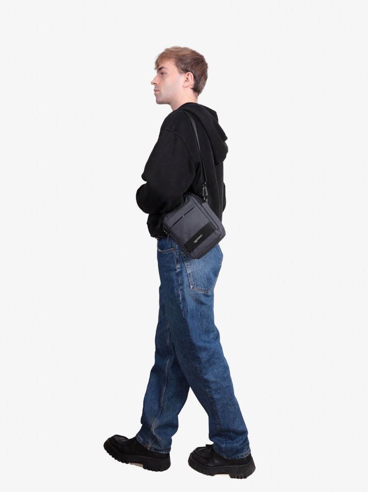 Сумка мужская Baggins 0919 серая