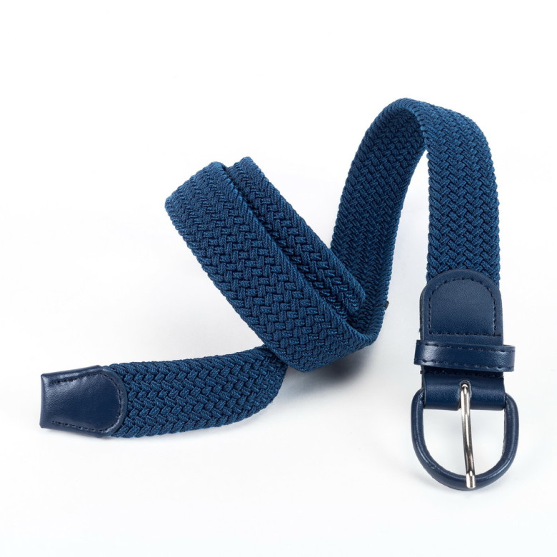 Ремень женский 35 резинка синий Ремень женский 35 резинка синий