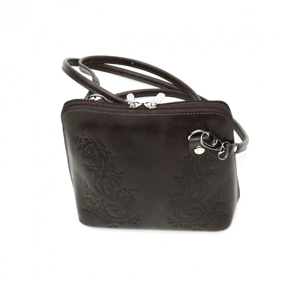 Сумка женская Natalia Kalinovskaya С83т.621 «Брук» растение коричневая