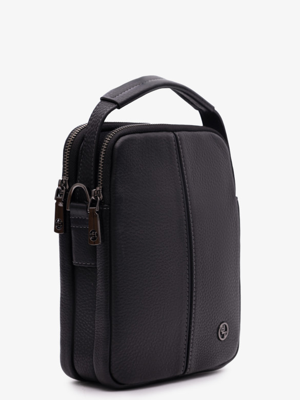 Мужская сумка через плечо Hight Touch 1664-6 чёрная