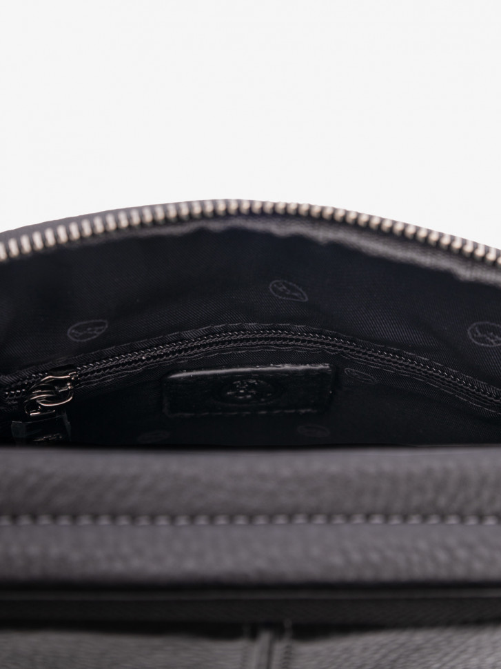 Мужская сумка через плечо Hight Touch 1664-6 чёрная