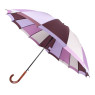 Зонт-трость женский Три Слона 2162 полуавтомат сиреневый