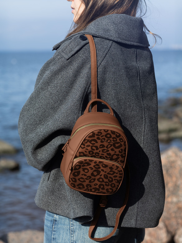 Рюкзак городской David Jones 7637 cocoa brown