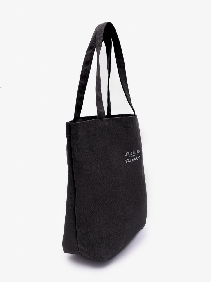 Сумка-шопер Б 6003 чёрная