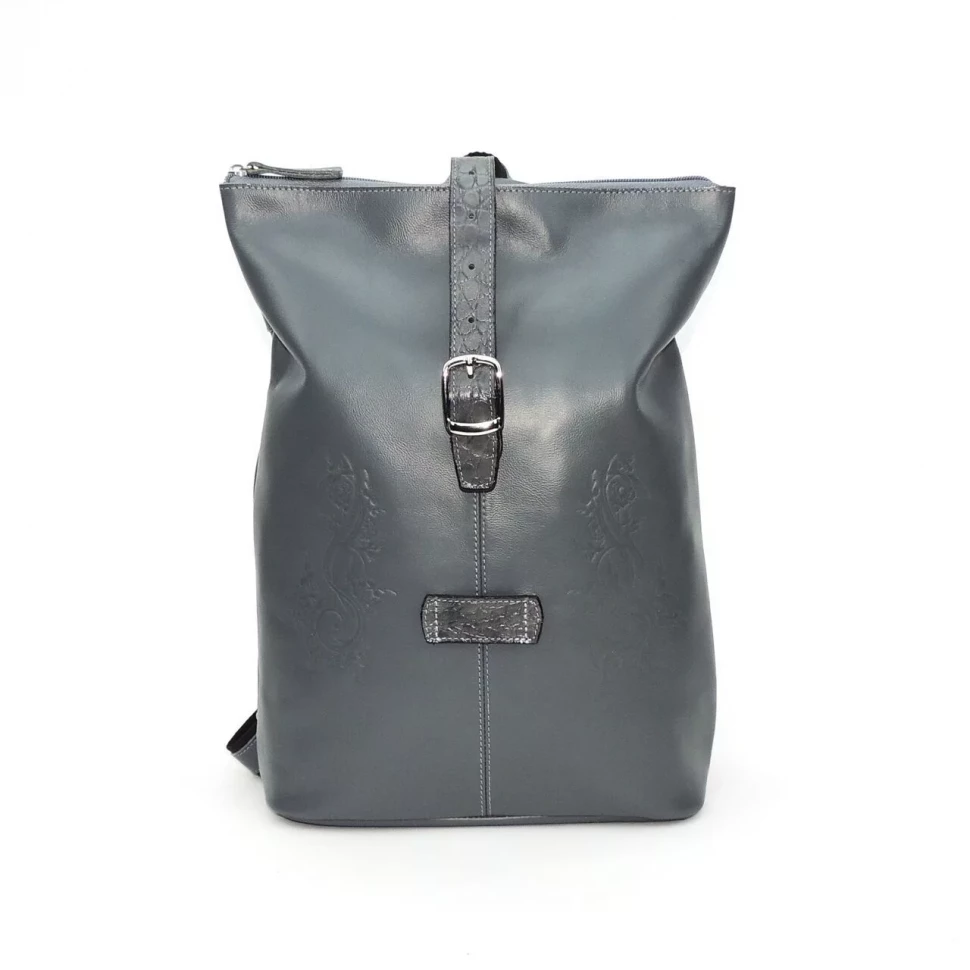 Сумка-рюкзак Natalia Kalinovskaya СР34т-741 "Алиша" серый