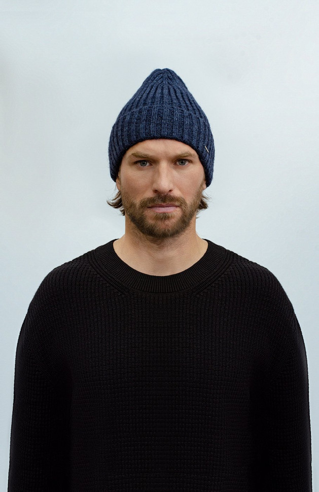 Мужская шапка 12870 MARHATTER джинс