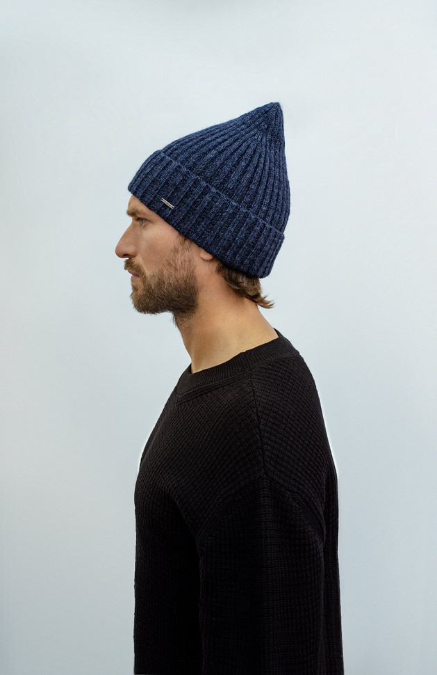 Мужская шапка 12870 MARHATTER джинс