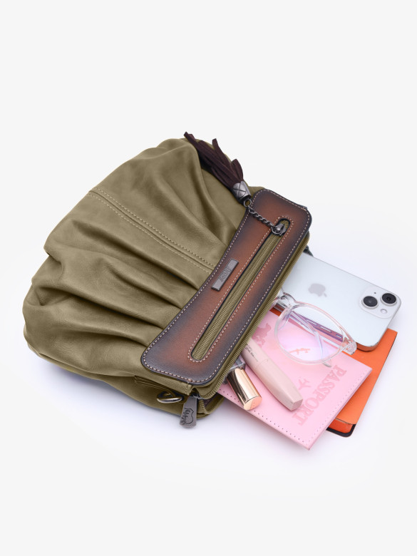 Сумка-пауч Flame Dance 6530 green(JK)