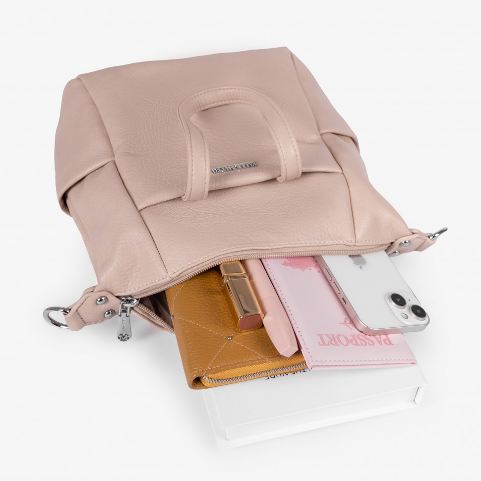 Сумка-рюкзак Valle Mitto, 91666 бежевая