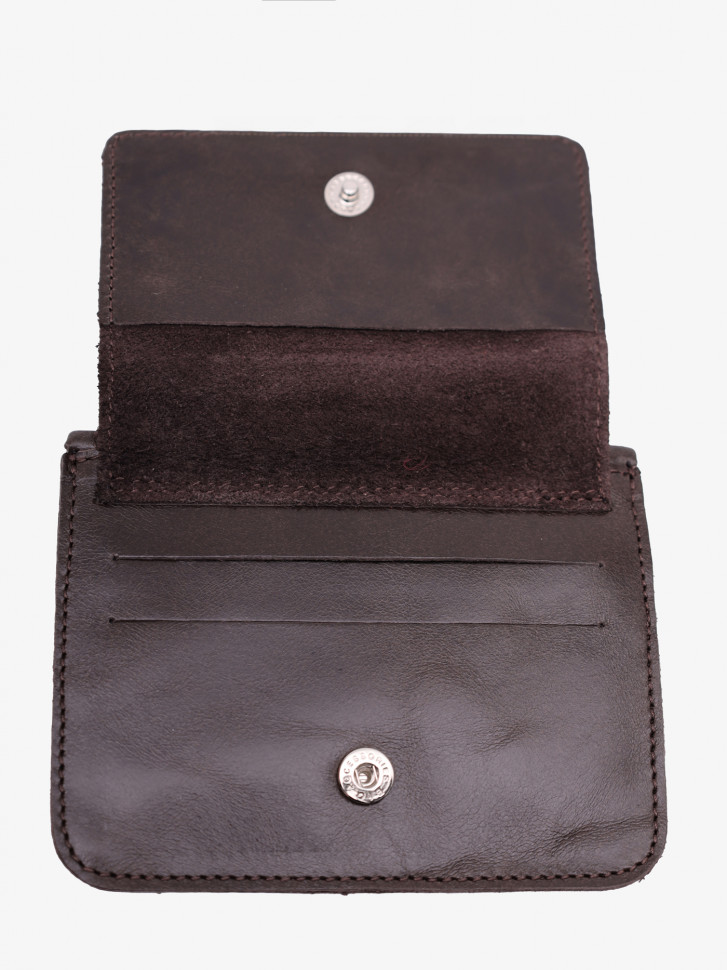 Картхолдер-монетница П-801-1921 шоколад