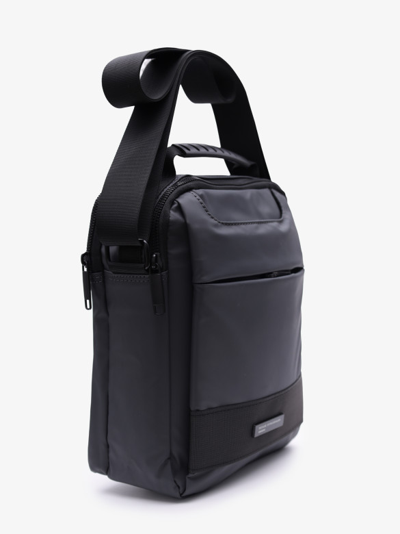 Сумка мужская Baggins 0918 серая Сумка мужская Baggins 0918 серая