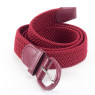 Ремень женский 35 резинка бордо Ремень женский 35 резинка бордо