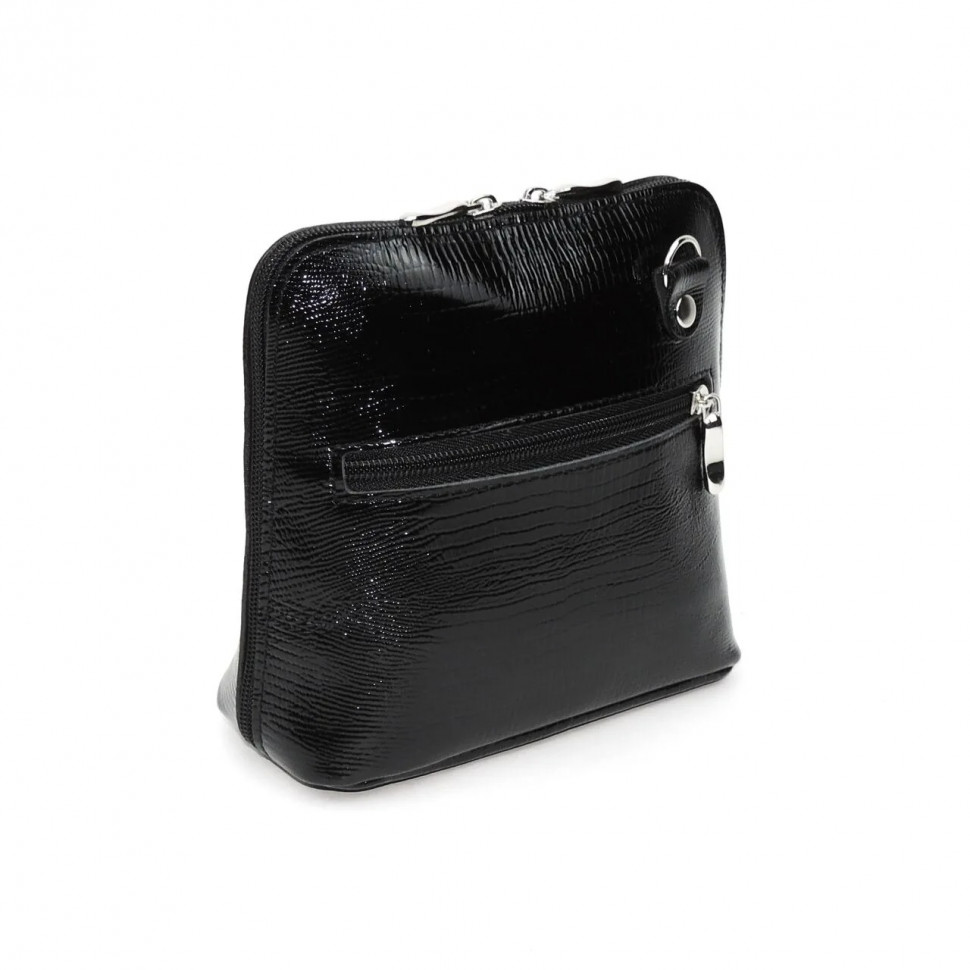 Сумка женская Natalia Kalinovskaya С 83р.911 «Бенте» чёрная рептилия