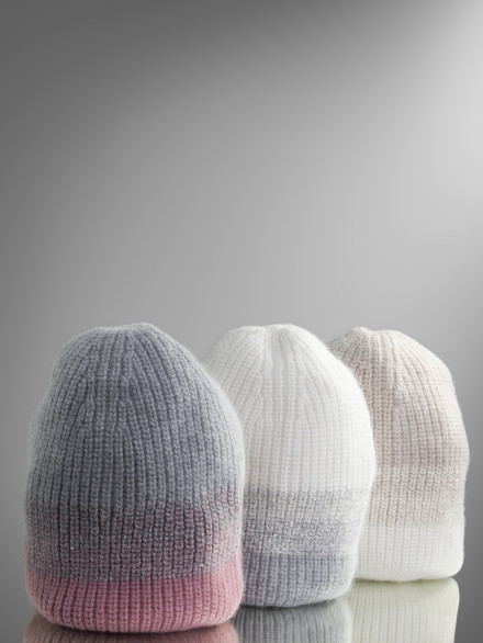 Шапка женская 12571 MARHATTER серо-розовый (56-58) Шапка женская 12571 MARHATTER серо-розовый (56-58)