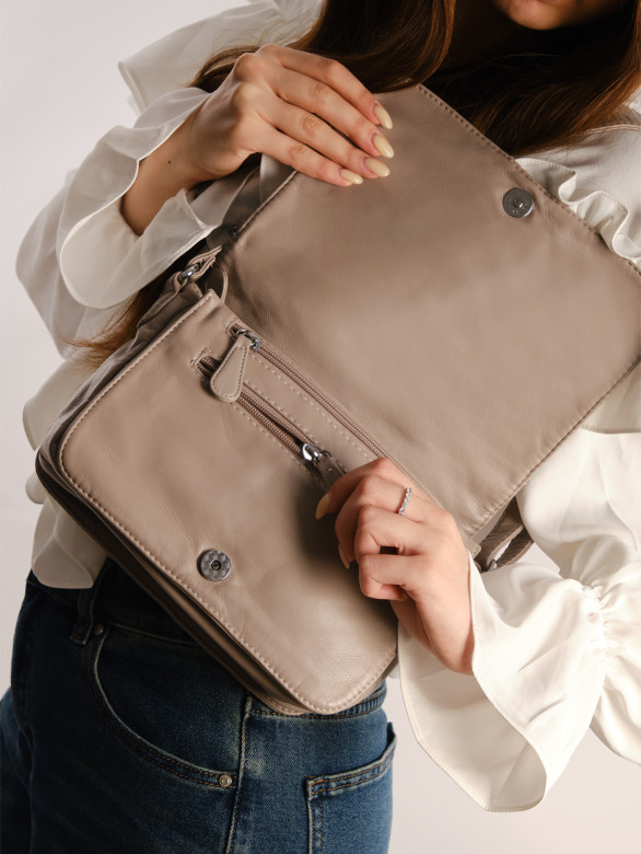 Сумка Runyi 7028 l.grey Сумка Runyi 7028 l.grey