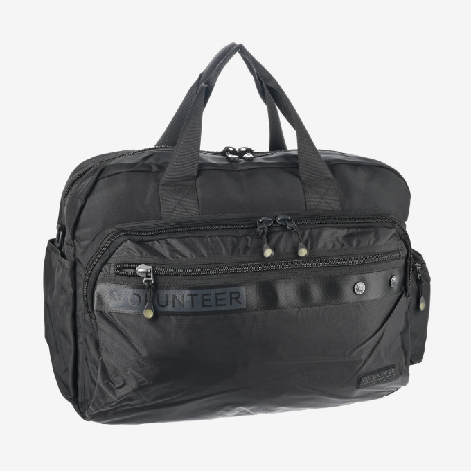 Дорожная сумка из текстиля Volunteer 1676-14 чёрный Дорожная сумка из текстиля Volunteer 1676-14 чёрный