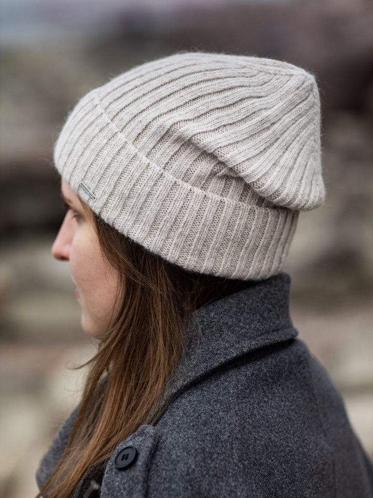 Шапка женская 11542 MARHATTER серо-бежевый (56-58)