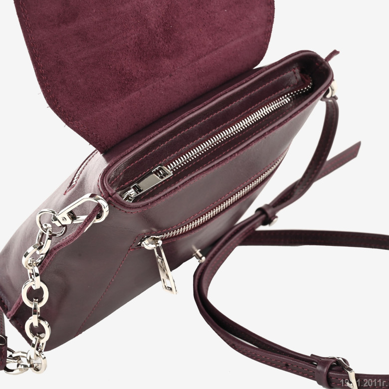 Сумка кросс-боди женская RHino РСЖ Фиона брусника друид