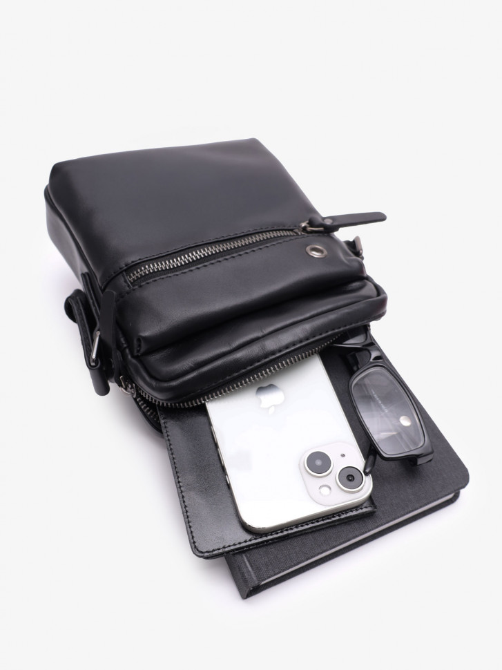 Сумка мужская Baggins 8718 чёрная