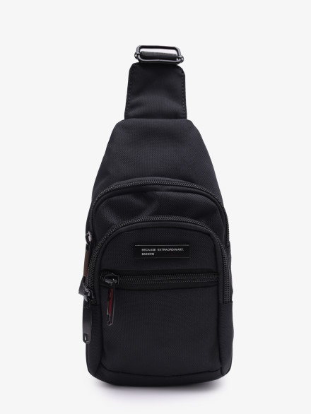 Рюкзак на одно плечо Baggins 6924 чёрный Рюкзак на одно плечо Baggins 6924 чёрный