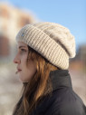 Шапка женская 12838/2 MARHATTER св.коричневая (56-58) Шапка женская 12838/2 MARHATTER св.коричневая (56-58)