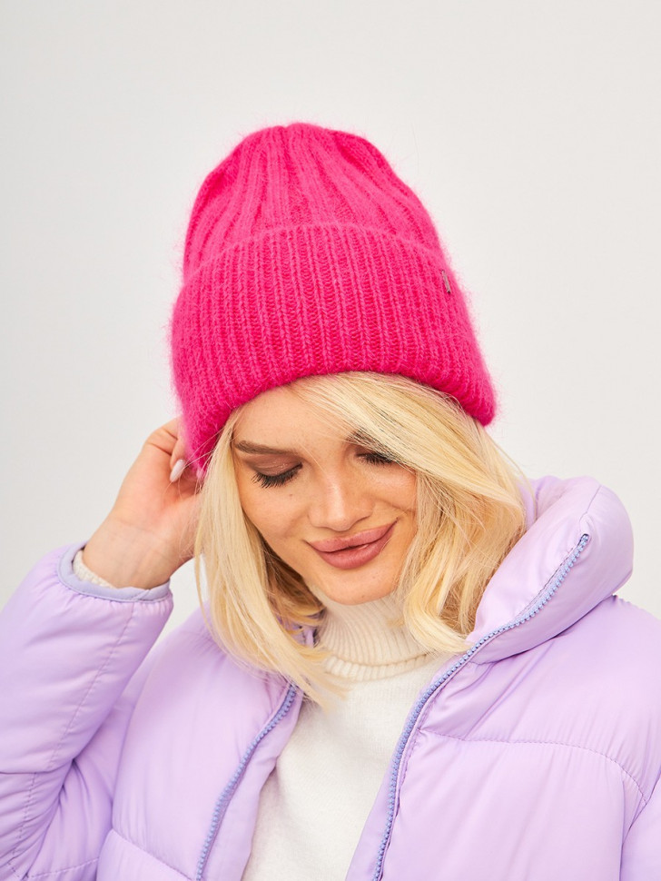 Шапка Curanni 6212FLEC Сириус малина