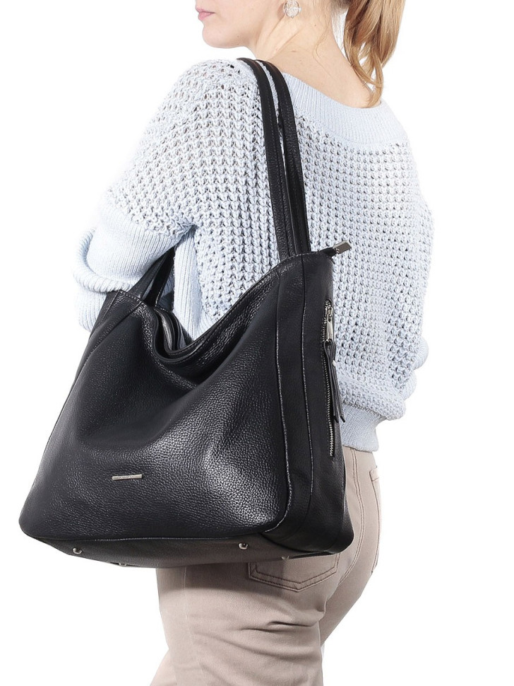 Сумка FIATO 2602 вителло черная Сумка FIATO 2602 вителло черная