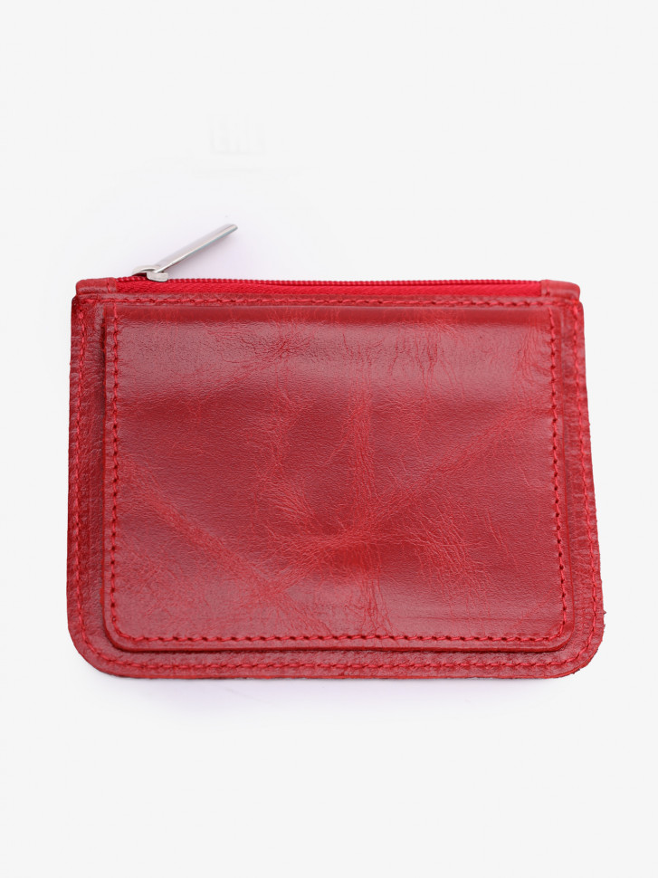 Картхолдер-монетница П-801ft-1930/007 красный