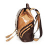 Рюкзак женский Natalia Kalinovskaya, "Ксантия" бежевый/коричневый