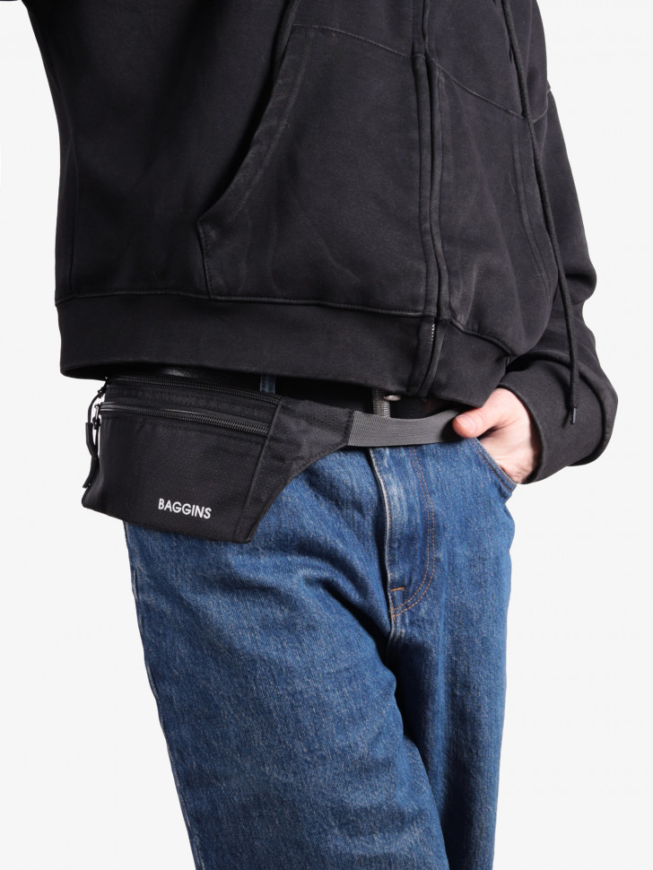 Сумка на пояс Baggins 6172 черная
