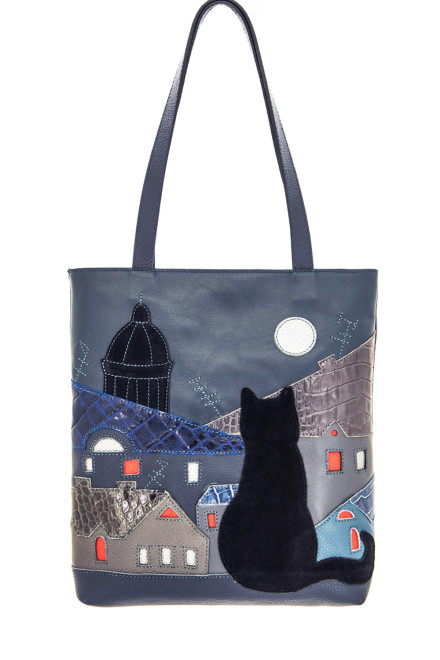 Сумка Protege ДС-517-303 "Окно№2" синий флотер