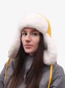 Ушанка Warm Goddess 2705 желтая