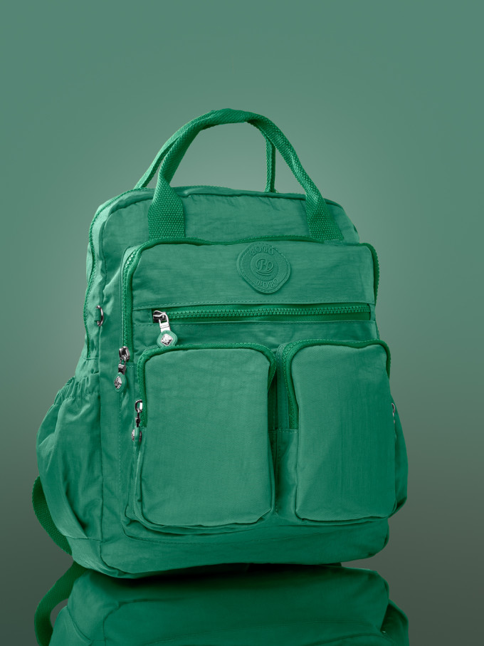 Рюкзак женский Bobo 1812 ярко-зелёный