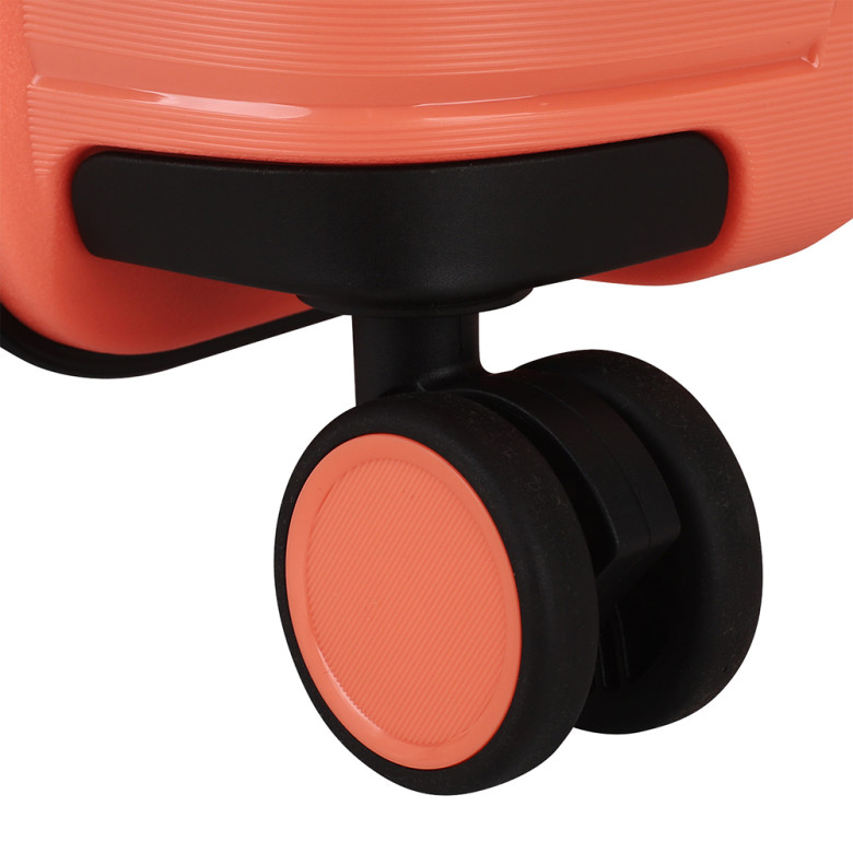 Чемодан Eberhart 40S-017 Shift полипропилен персик