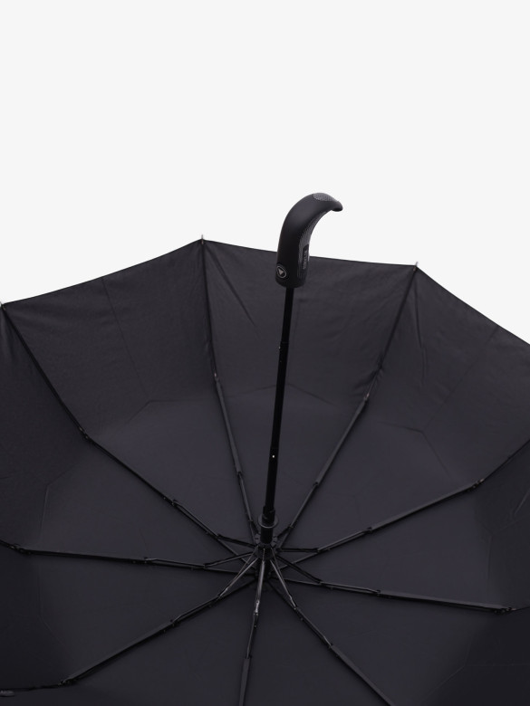Зонт мужской EuroClim 1830 полуавтомат, ручка крюк