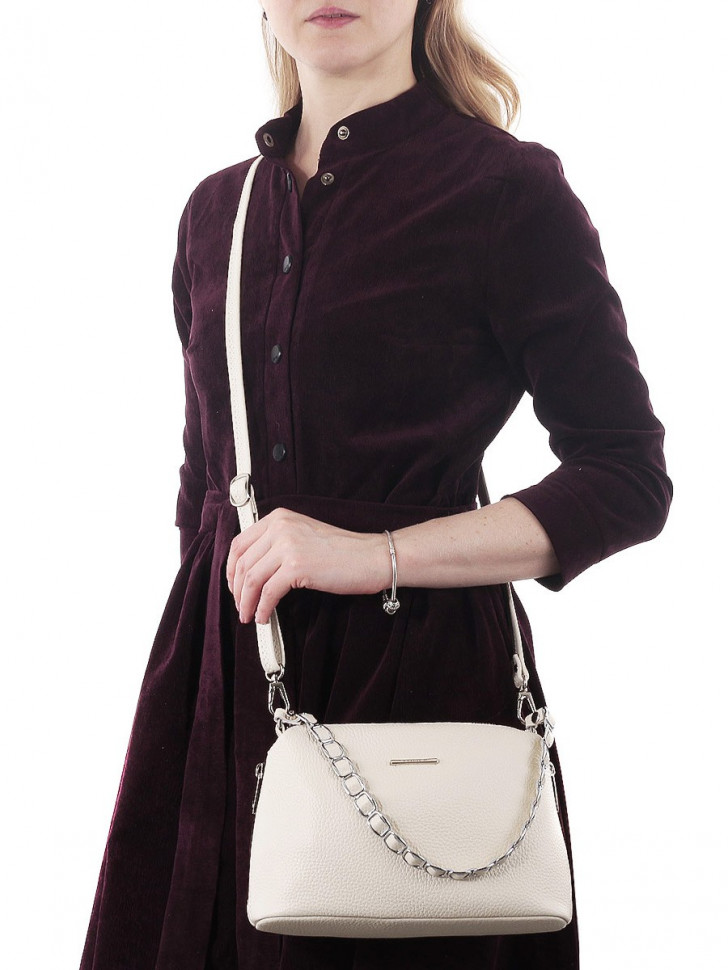 Сумка женская Fiato collection, 2609 вителло латте