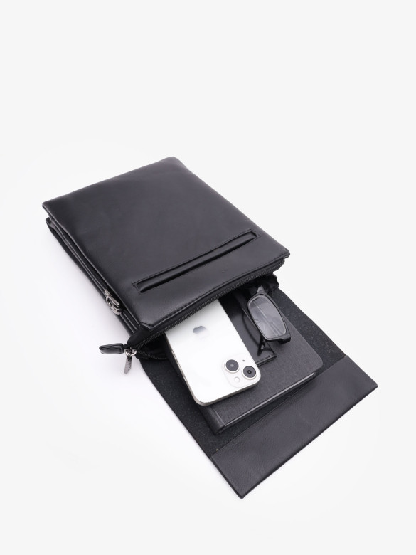 Сумка мужская Cantlor Ж03-Y02-3 черная Сумка мужская Cantlor Ж03-Y02-3 черная